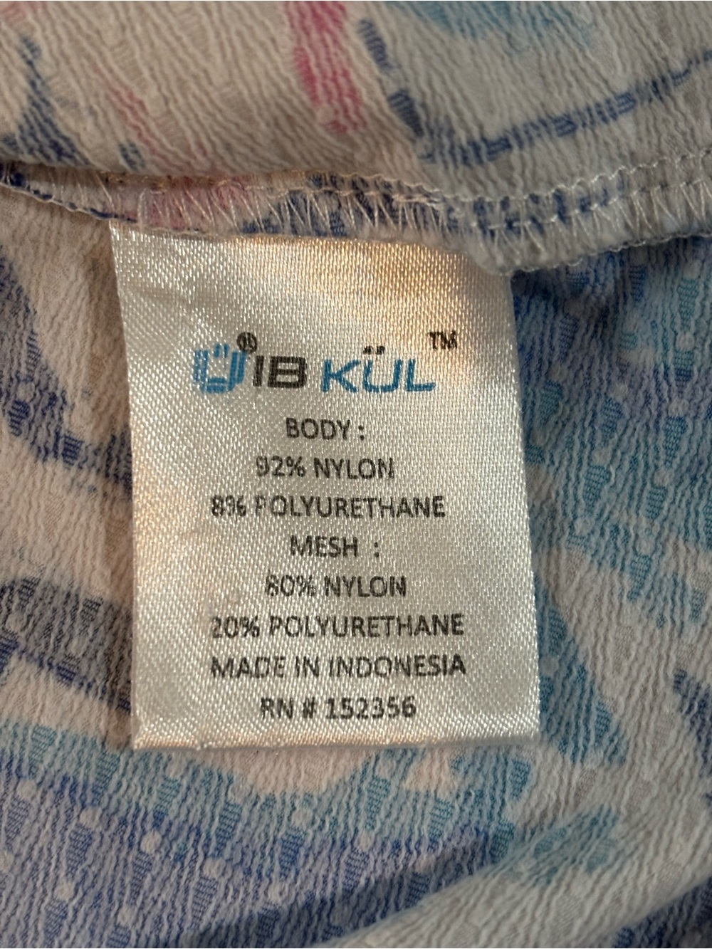 IBKUL Blue & White Dog Print Quarter Zip-Front Pullover M - Picture 11 of 13